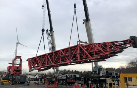 Crane Service Lifting Pick Belt Conveyor